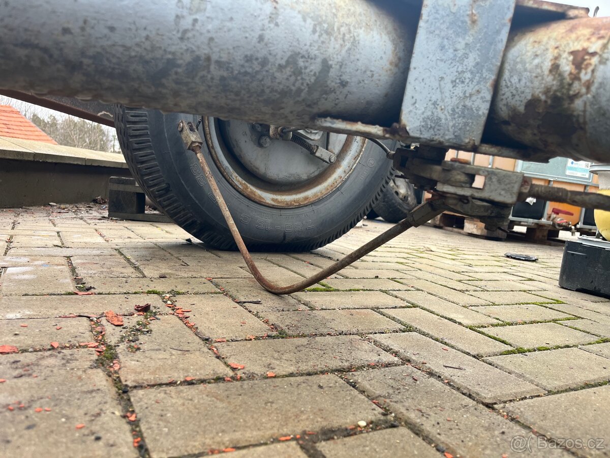 Brzděná náprava 3500 kg - 3