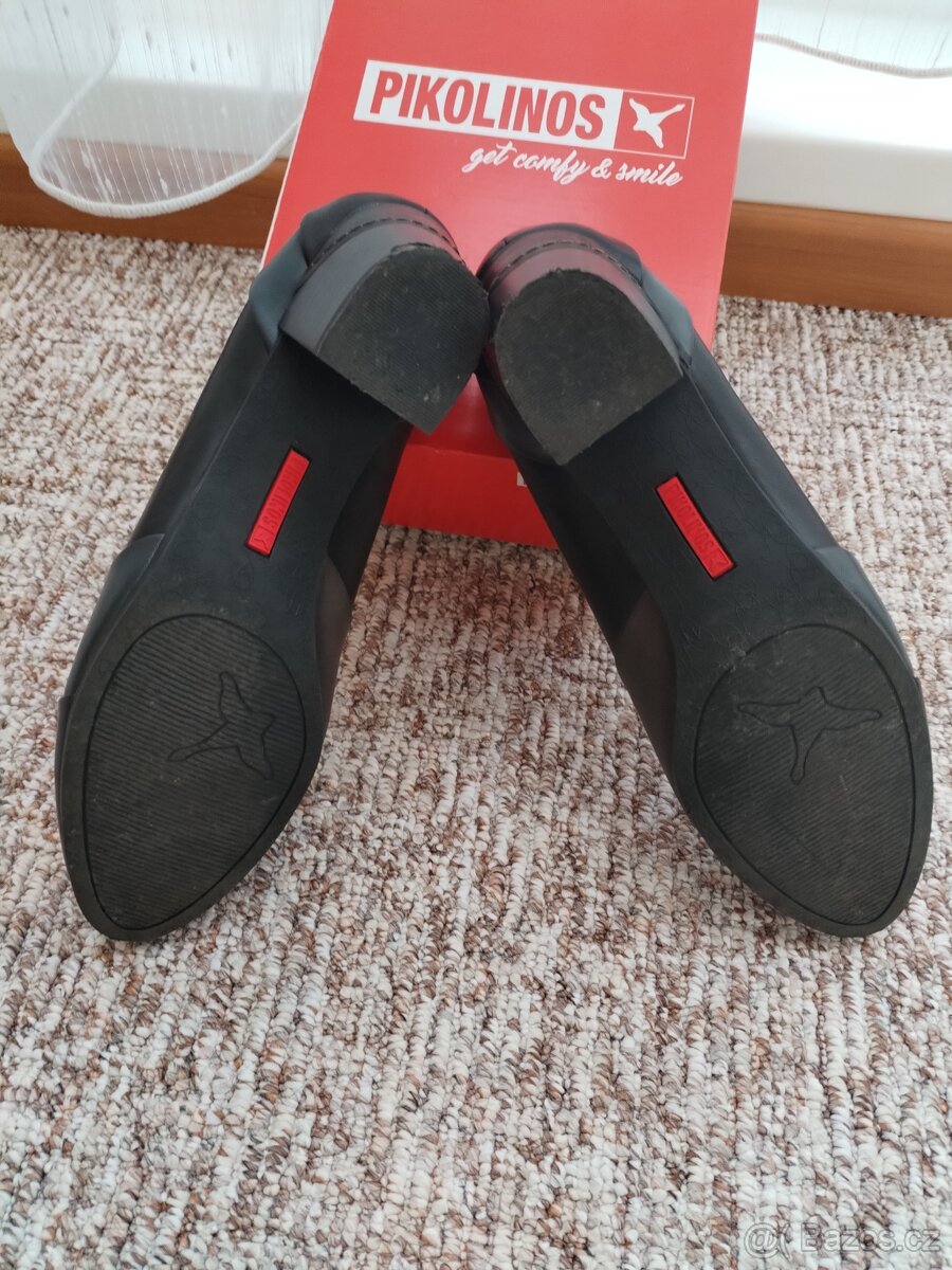 Nádherné kožené lodičky - 3