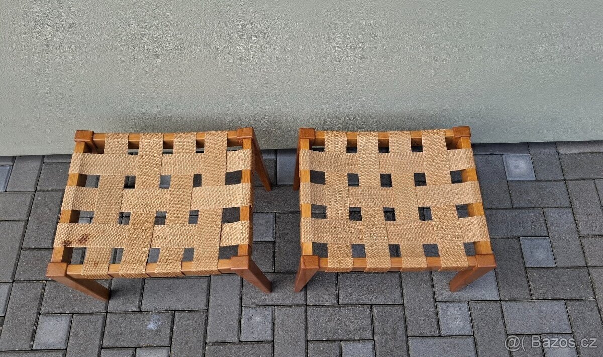 Retro taburety 2ks - 3