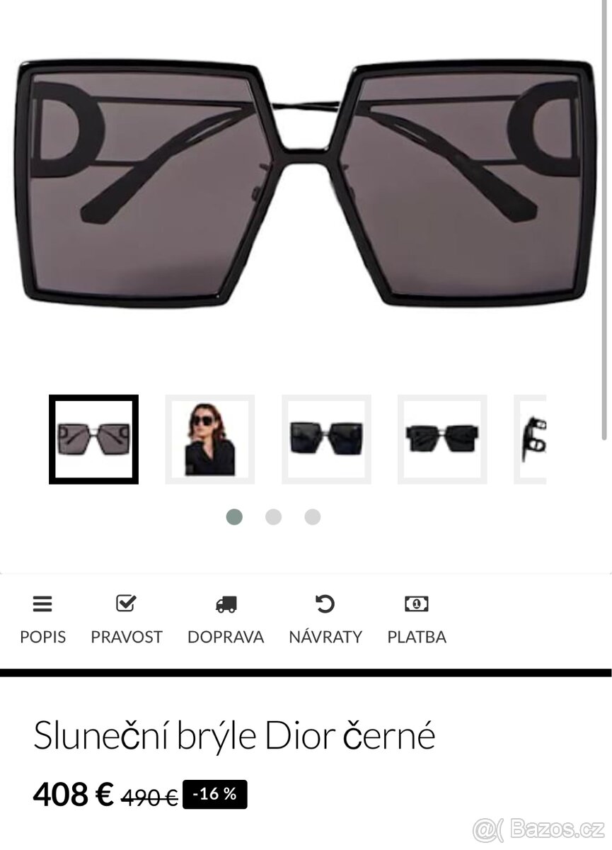 Sluneční brýle Dior - 3