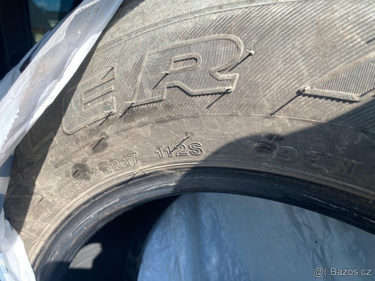 Celoroční pneu 265/65/R17 Bridgestone - 3