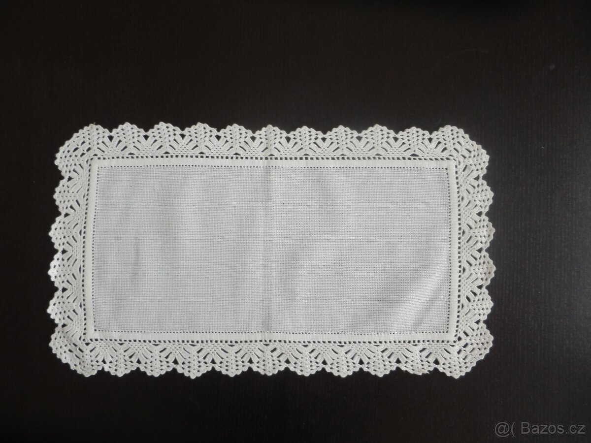 ubrusy, dečky, podkafíčka - ruční práce nové - 3