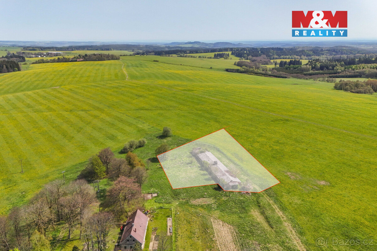 Prodej zemědělského objektu, 1228 m², Bezvěrov u Teplé - 3