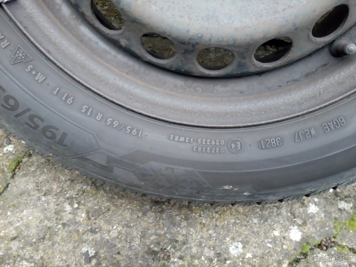 zimní kola 195/65/15 5x112 - 3