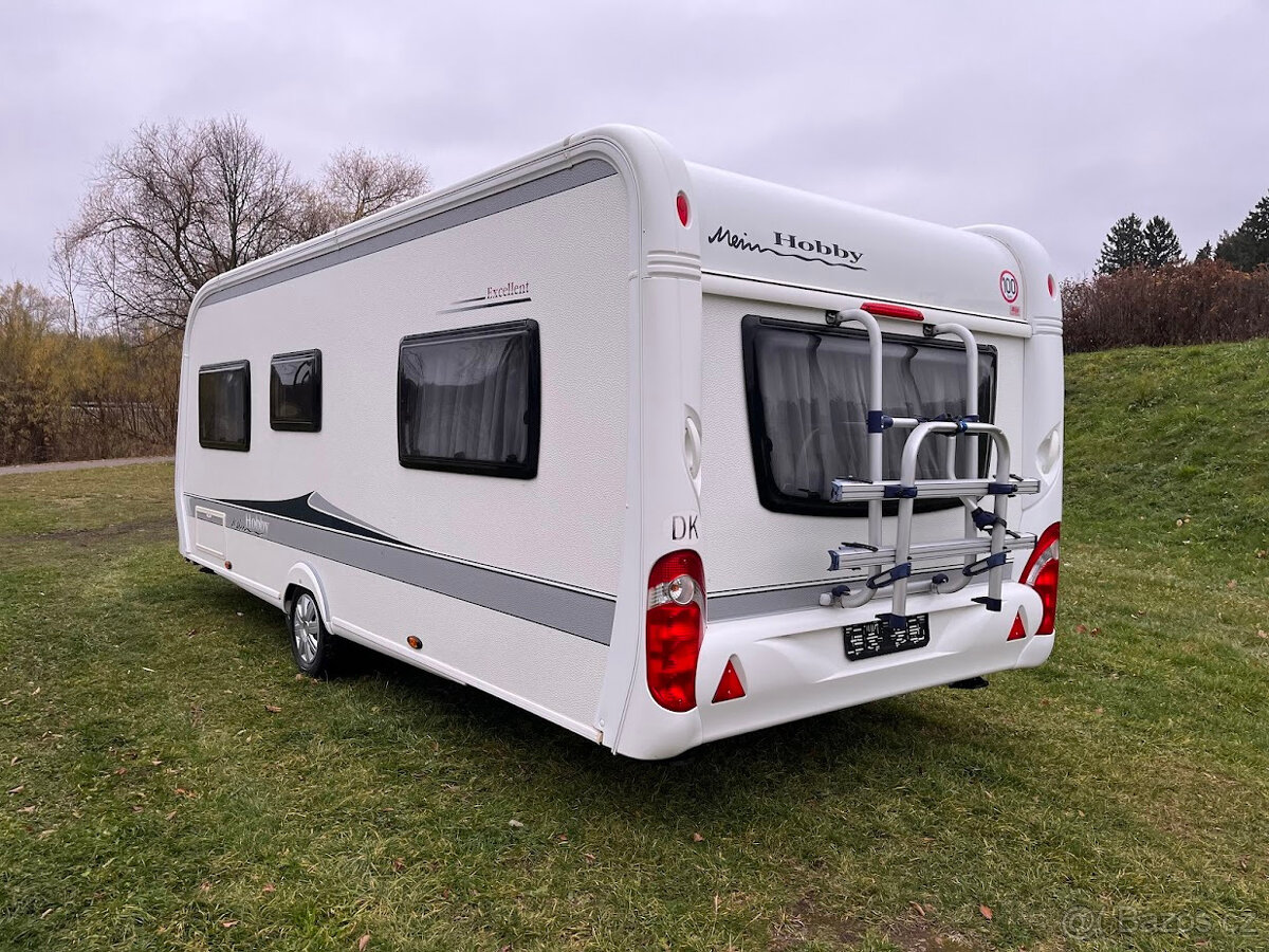 Hobby 560 CFe 2011 MOVER, PŘEDSTAN, DRŽÁK KOL, SUPER STAV - 3