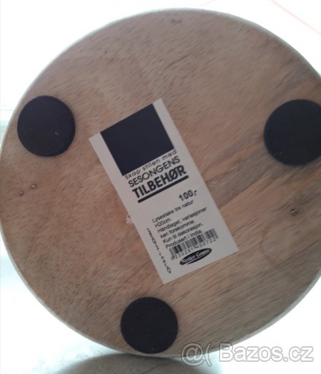 Prodám 2 dřevěné svícny - 3