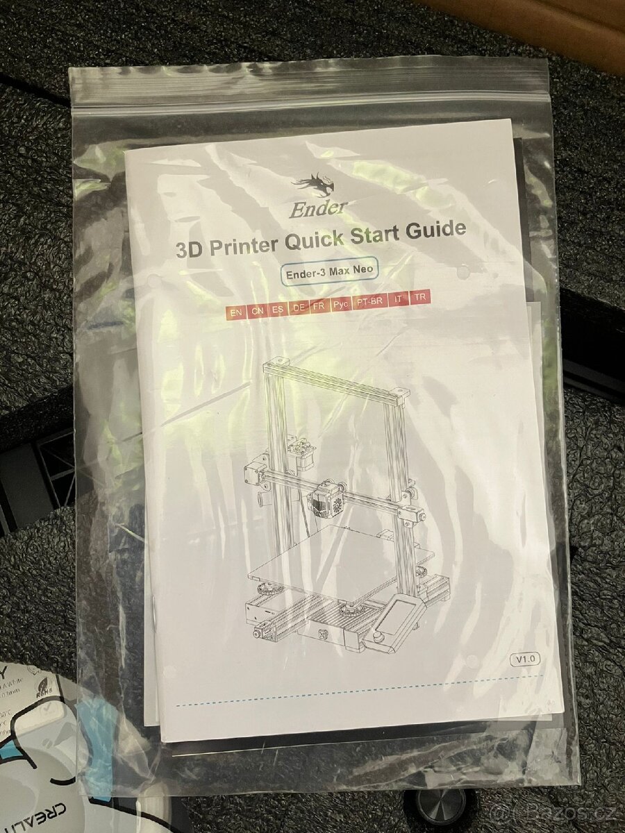 3D tiskárna Creality Ender 3 Max Neo - 3