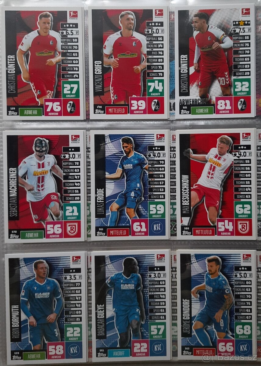 karty BUNDESLIGA 2020-21 Match Attax - 3