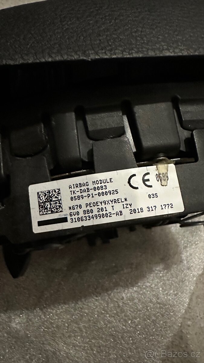 airbag ( airbagu do volantu) pro Škoda - 3