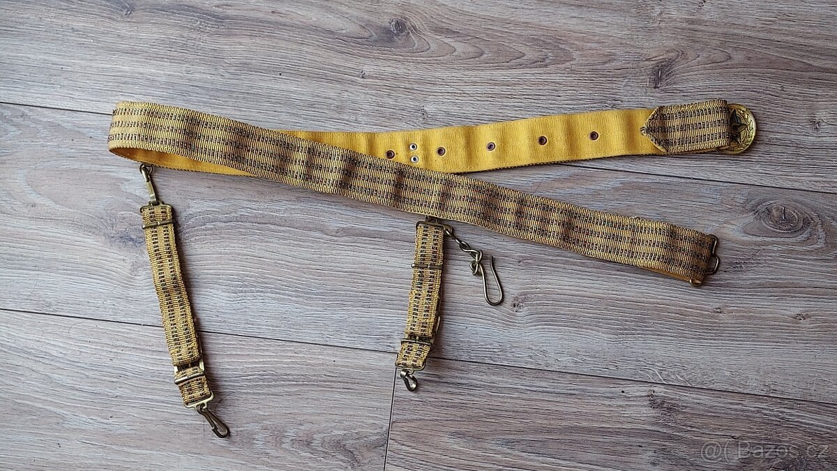 Opasek. Armáda. Důstojník. Námořník. SSSR. Rusko. originál. - 3