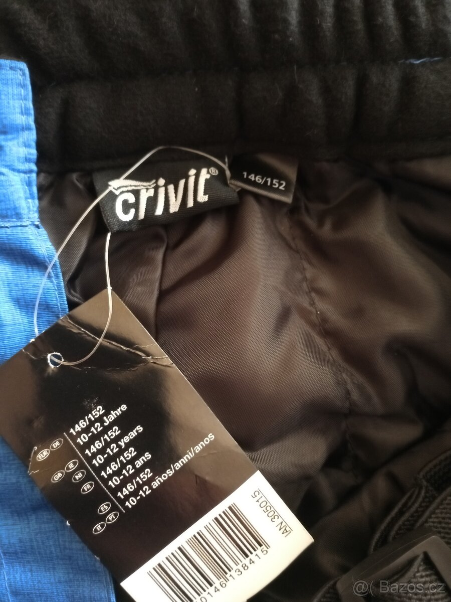 Dětské oteplováky zn. Crivit vel. 146/152 - 3