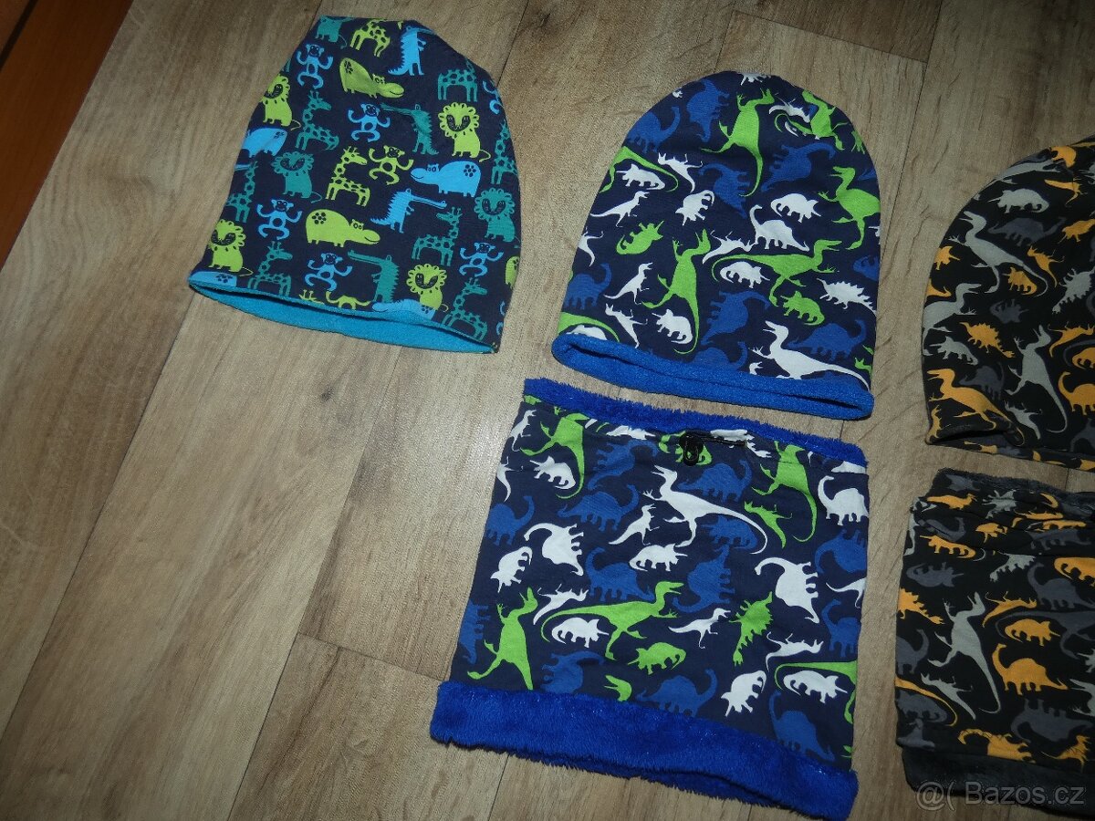 Čepice. hučka nákrčník 116/134 - 3