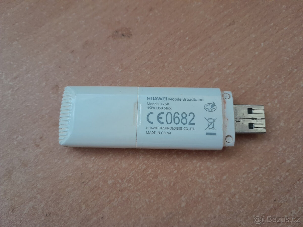 O2 USB MODEM HUAWEI E1750 HSPA USB STICK IHNED K PRODEJI - 3