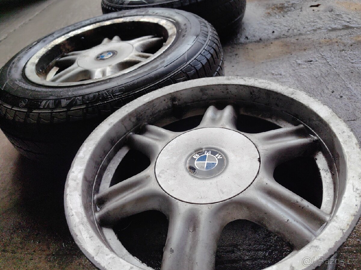 ALU BMW 5x120 R15 originál e32, e34 - 3