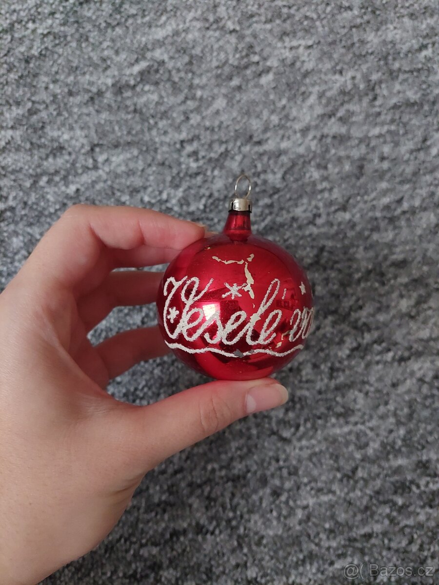 Retro vánoční ozdoby - 3