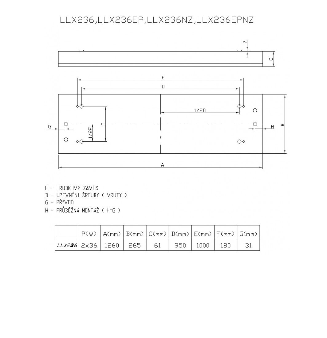 NOVÁ svítidla MODUS LLX236ALEP - 3
