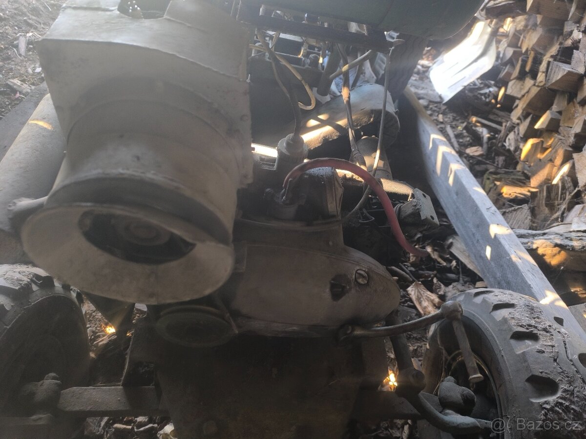 Traktor domácí výroby - 3