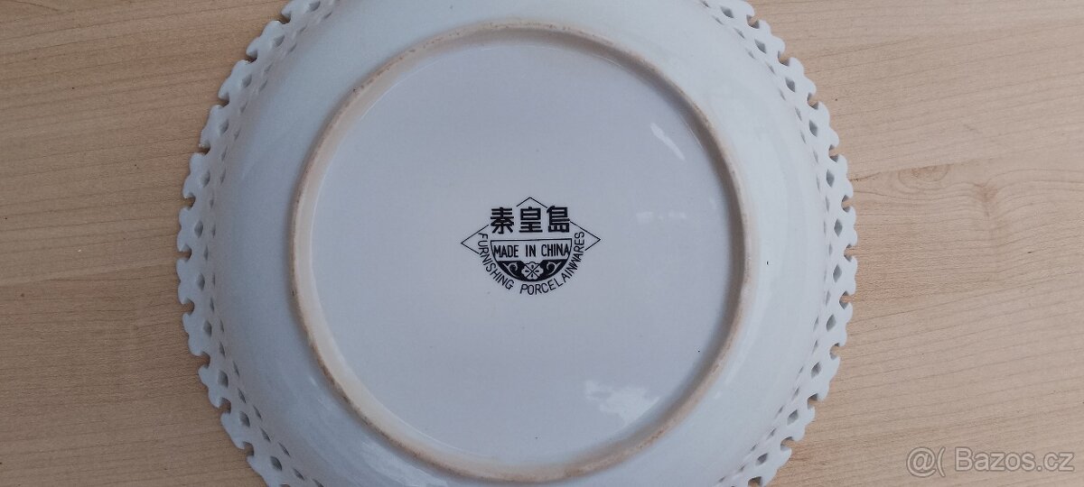 Čínský ozdobný talíř - 3