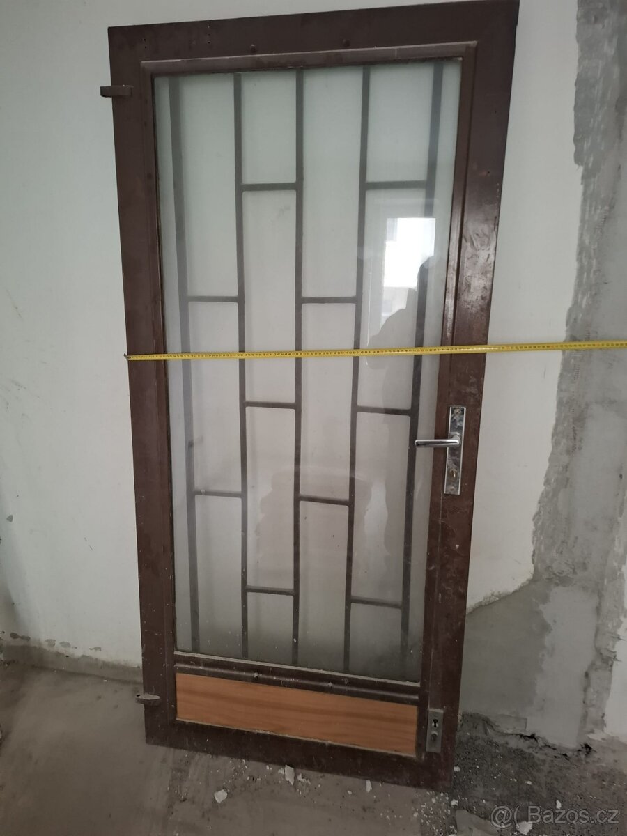 Prosklené kovové dveře - 3