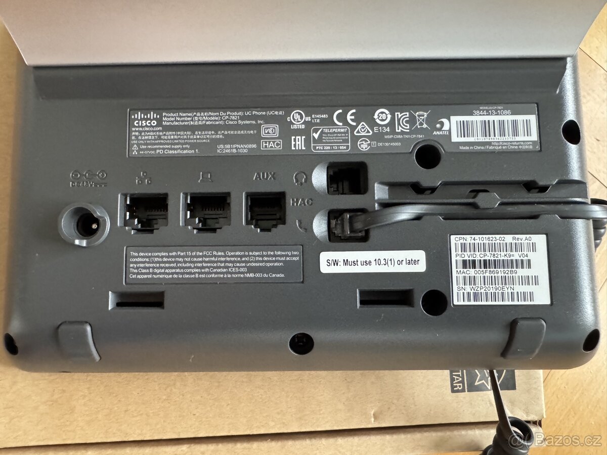 IP telefon Cisco CP-7821 - 3