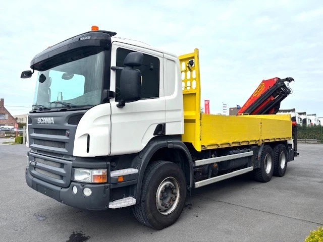 6x4 Eur5 Scania valník + HR - 3