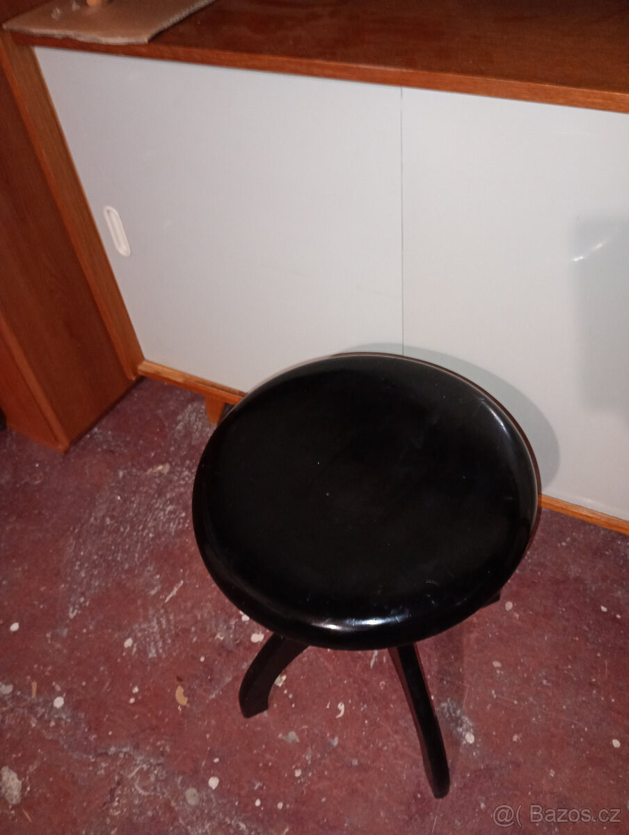 Židle piánovka otočná, 60tky - 3