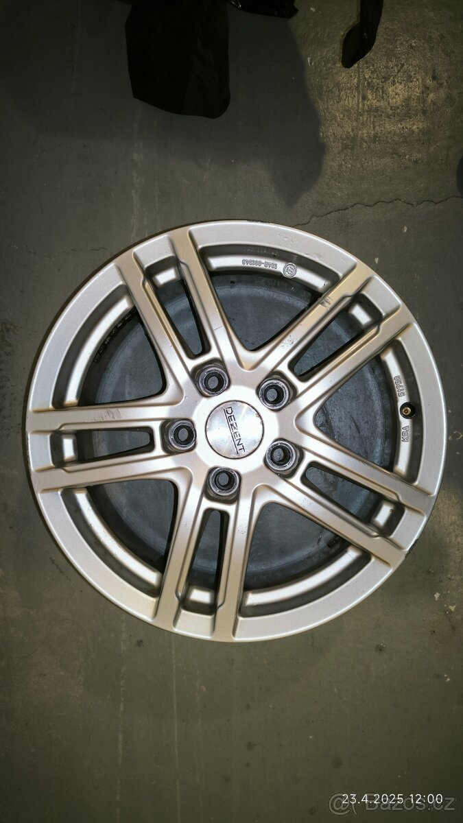 4ks ALU disk Dezent 16" (4ks = 4000,- Kč) - 3