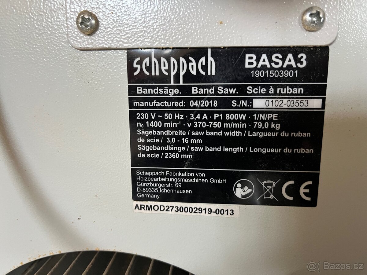 Scheppach Basa 3 - 3