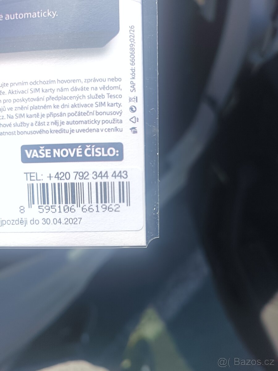 Zlate číslo 792 344443 - 3