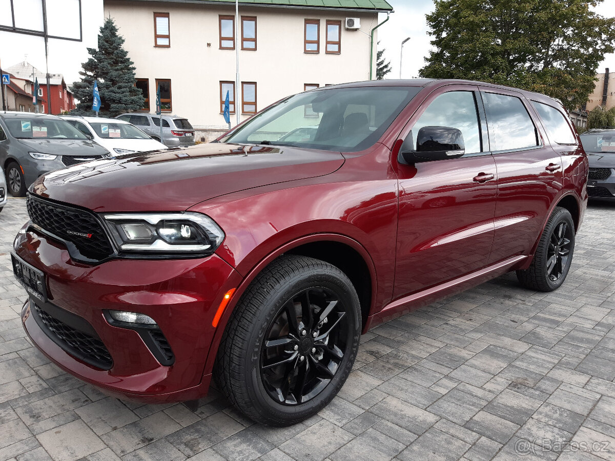 Dodge Durango GT 3,6L 4x4, Top výbava, tažné, r.v.2022,DPH