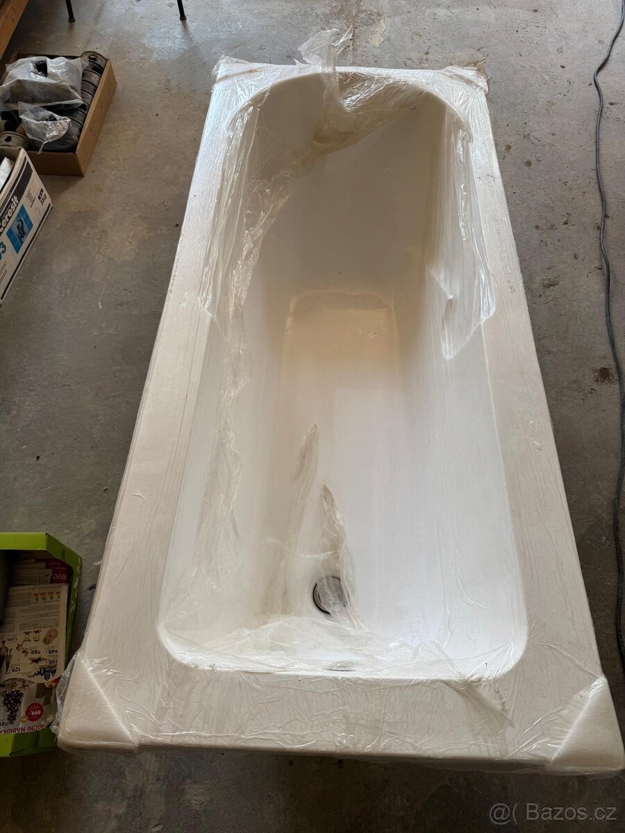 Prodám vanu - NOVÁ NIKDY NEPOUŽÍVANÁ + boční panel a nožičky - 3