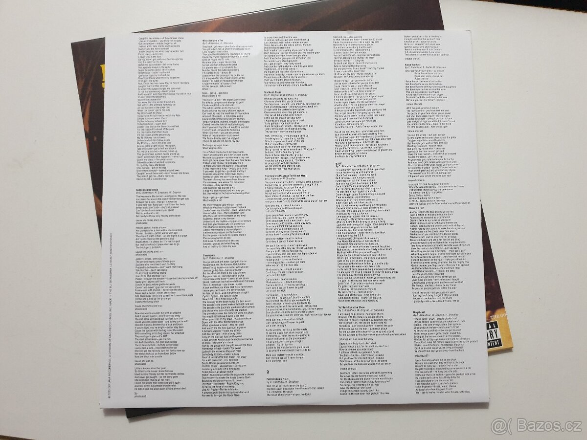 Public Enemy – Yo Bum Rush The Show LP - 3