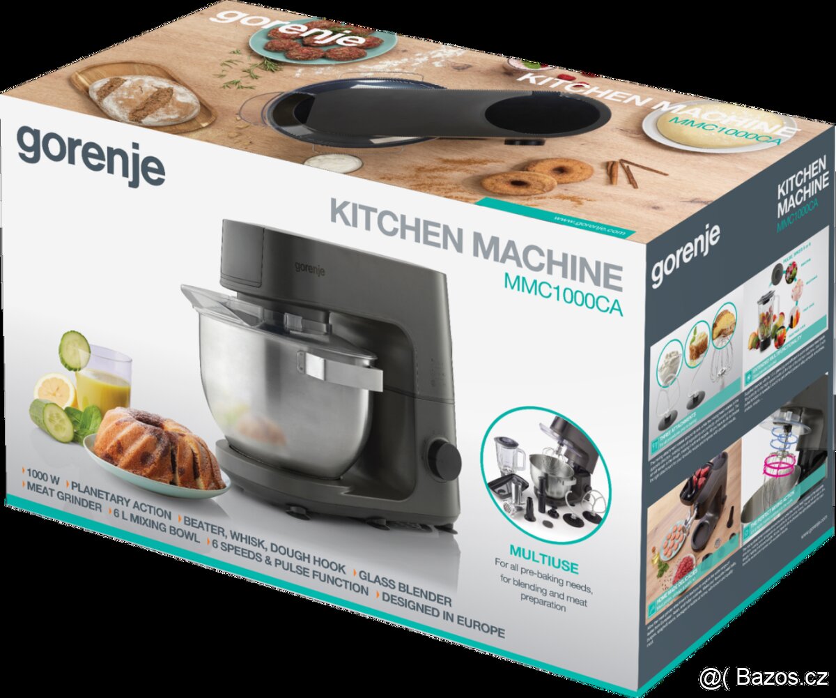 NOVÝ kuchyňský robot Gorenje MMC1000CA - 3