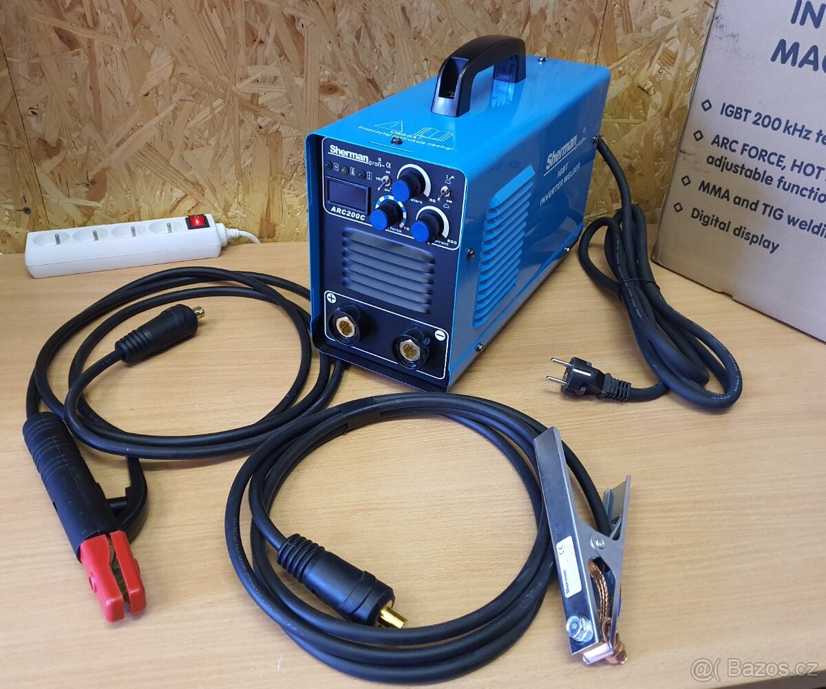 ARC 200C nová PROFI svářečka na elektrody a TIG - 3