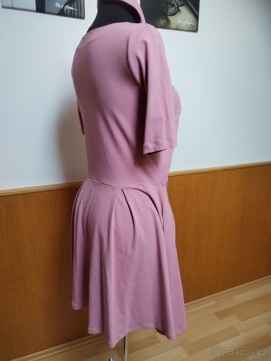 Dámské šaty s čelenkou kojící a těhotenské vel. M - 3