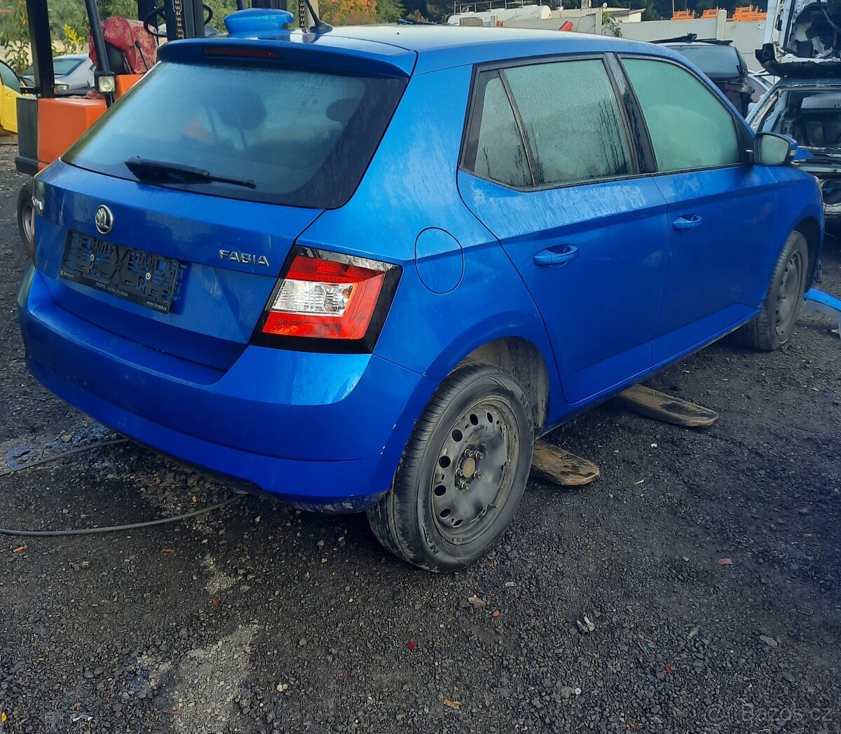 nd z škoda fabia 3 999mpi světle tmave modrá - 3