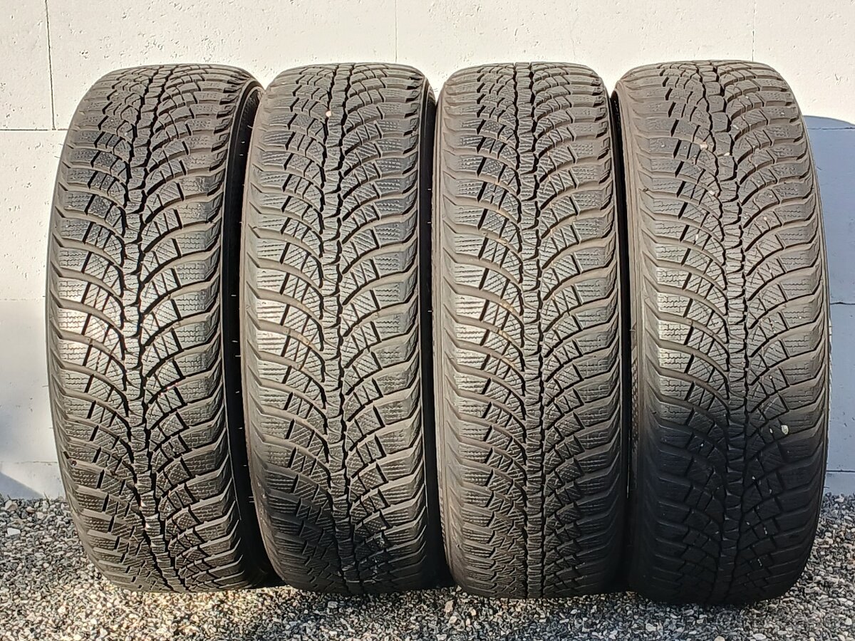 Zánovní zimní orig alu Škoda Octavia IV 205/55/17 vzorek 8mm - 3