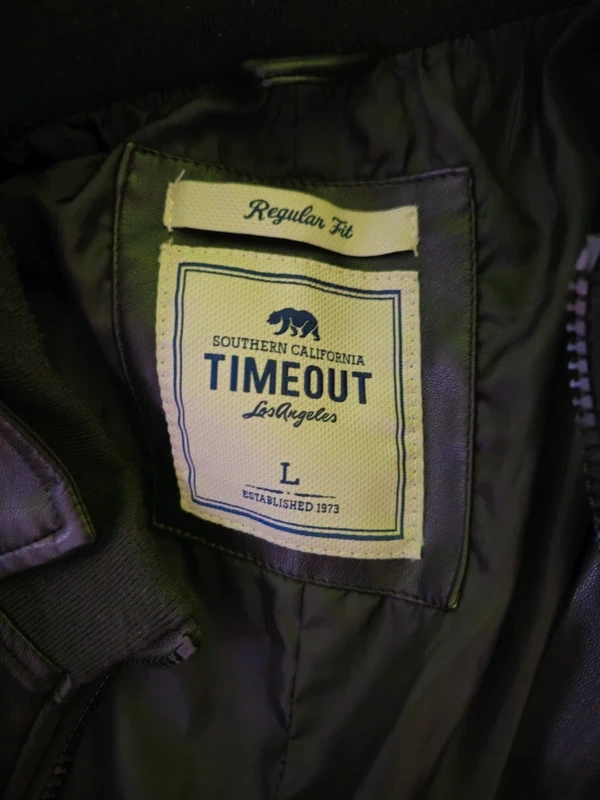 Timeout kožená bunda L - 3