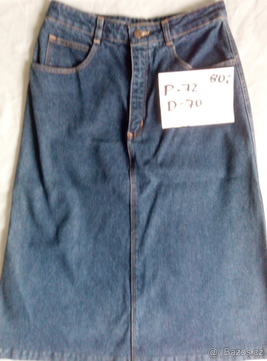 JEANS SUKNĚ - 3
