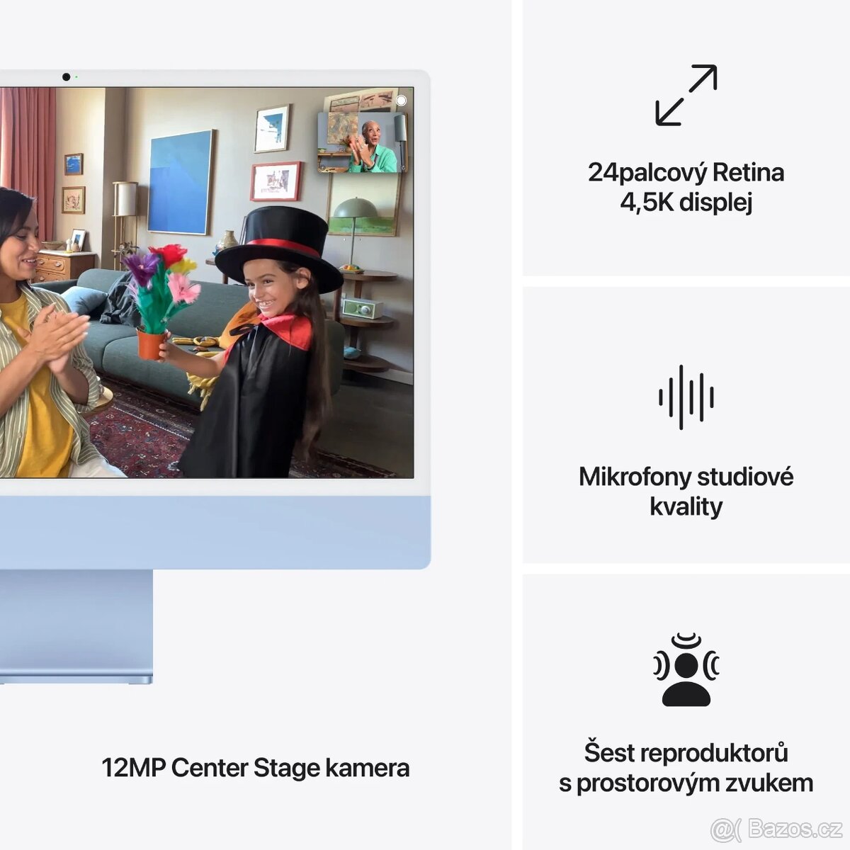 iMac 24" 2021 256 GB SSD 8GB RAM CZ - 3