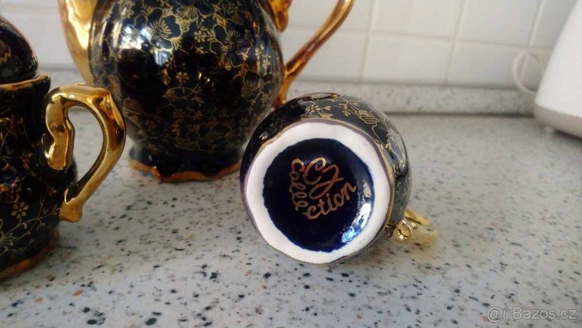 Porcelán – mini sada – konev, cukřenka a konvička - 3