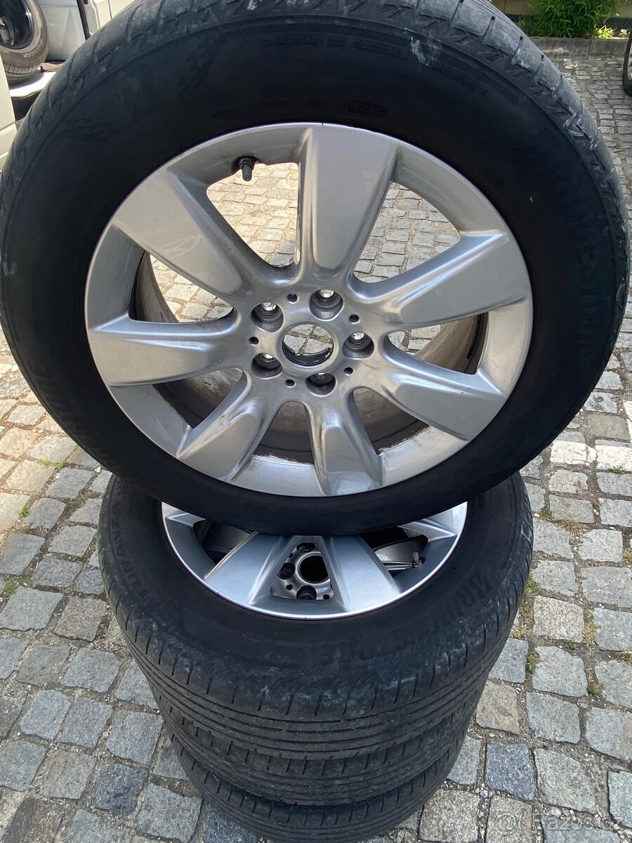 Alu sada originál mini, BMW plus pneu 225/55/17 - 3