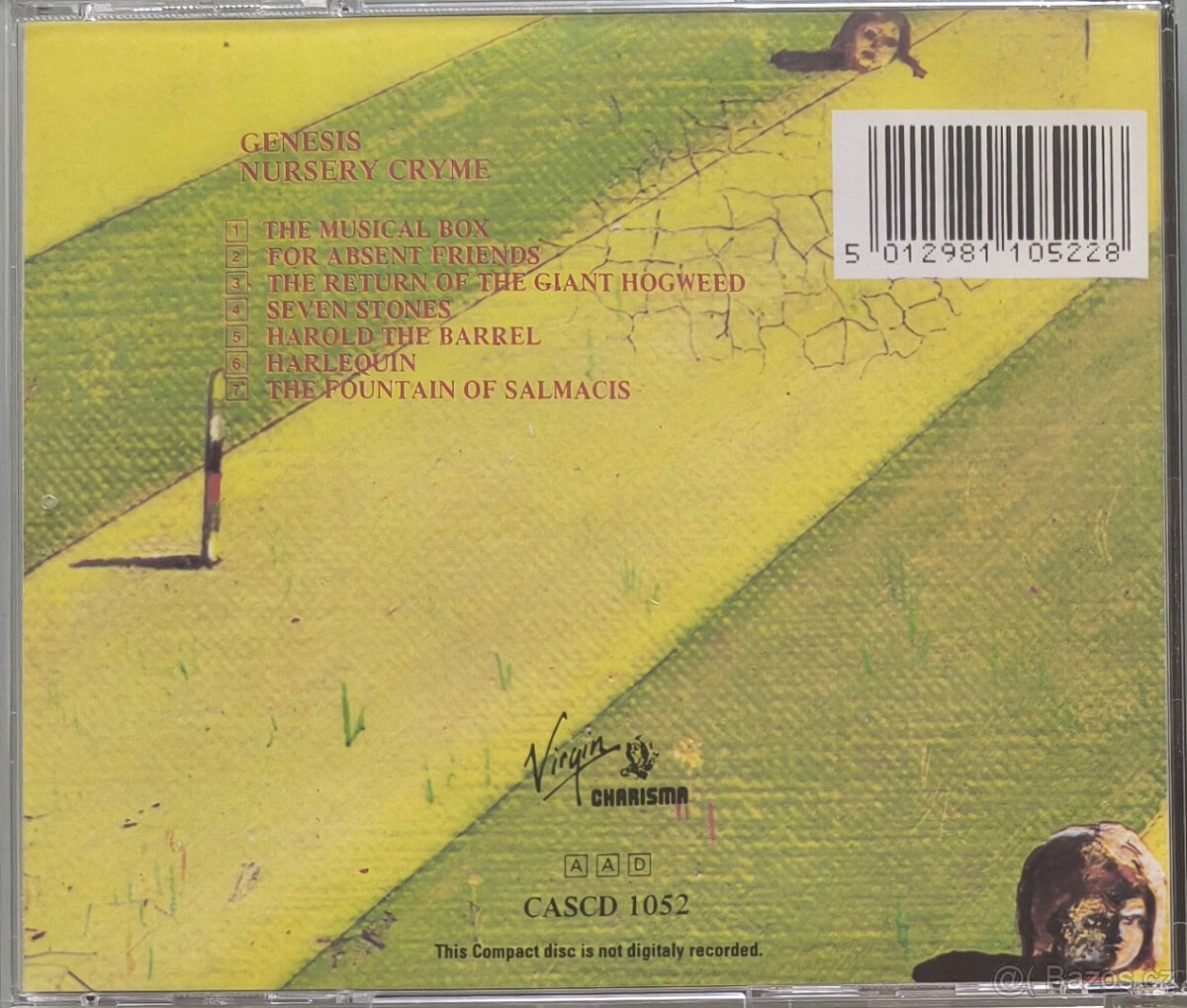 CD Genesis: Nursery Cryme - 3