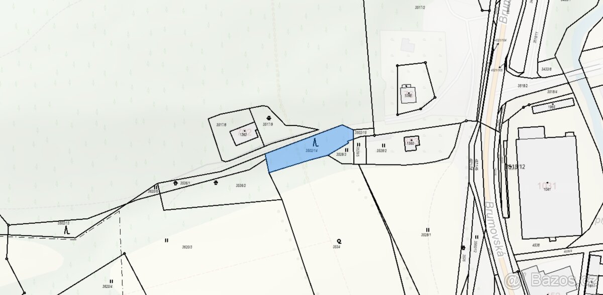 Prodej zahrady 2284 m² - 3