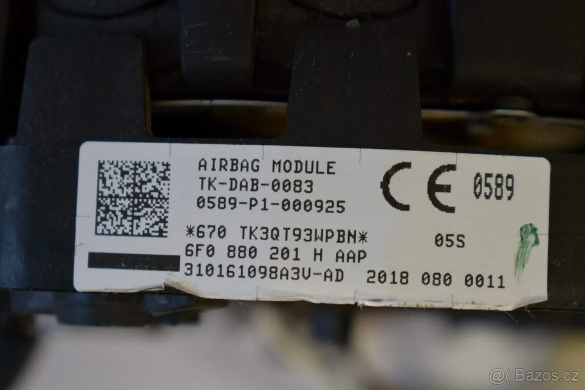 Airbag do volantu Seat 6F0880201 - 3