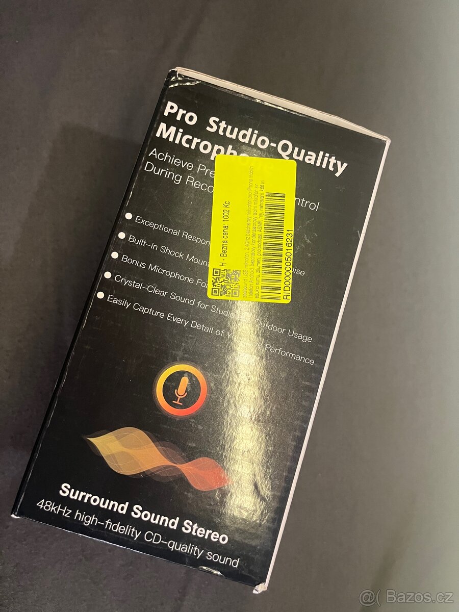 Profesionální Studiový USB Mikrofon ZealSound - 3