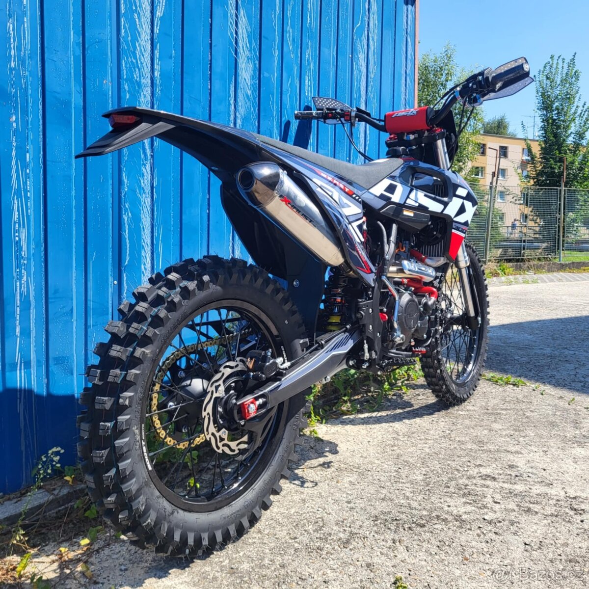 Enduro ASIX XT97 300cc vodník 21/18 sivá
