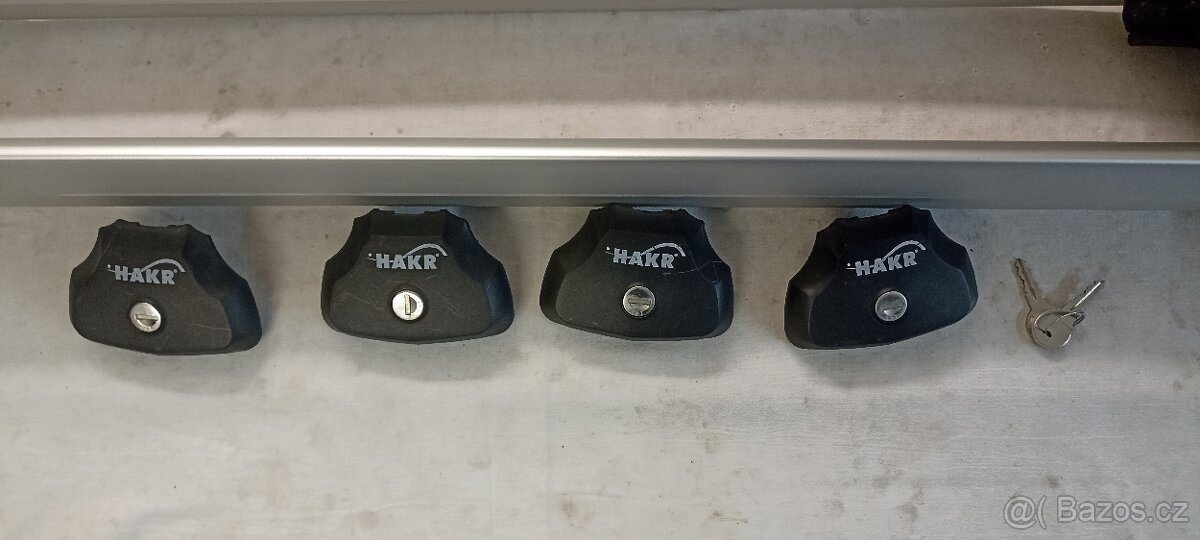 Příčníky střešní nosič Hakr , wing profile. - 3