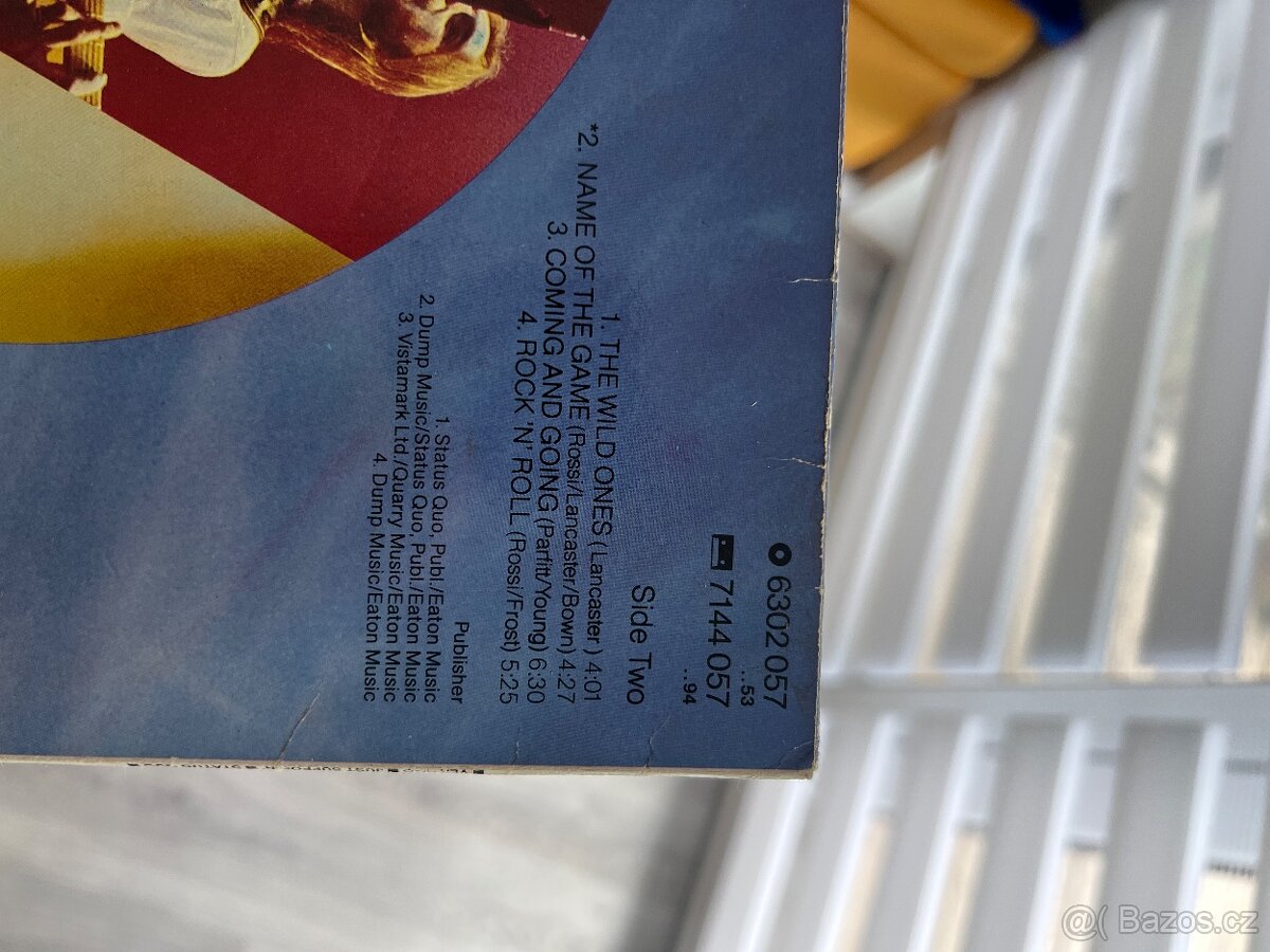 Status Quo LP desky 3ks - 3