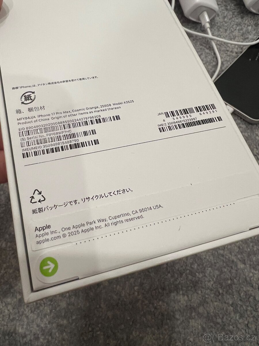 iPhone 17 PRO MAX 256Gb, úplně nový…Cosmic Orange - 3